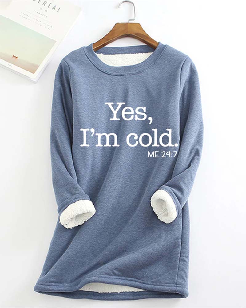 Pantalon décontracté en polaire imprimé lettres