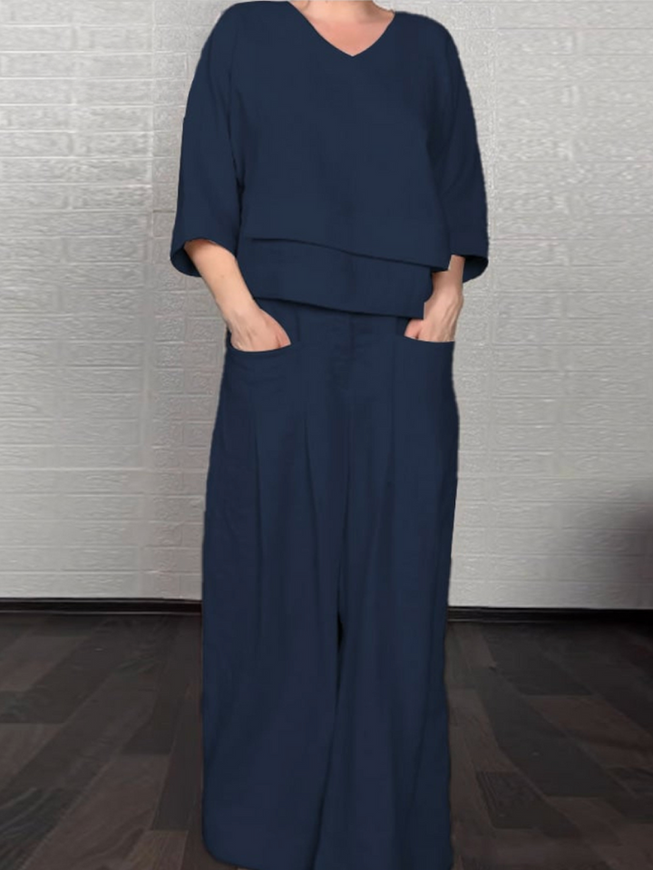 Renaya - Ensemble Casual en Coton et Lin