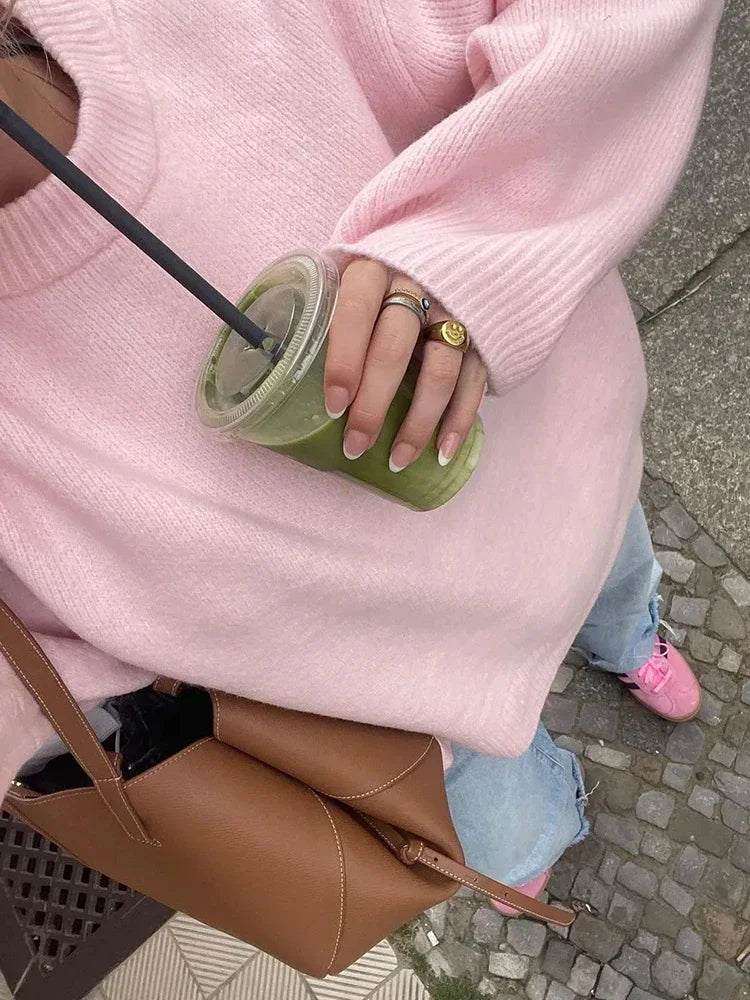 SOLÈNE™ | Pull Confortable et Chaleureux au Design Élégant