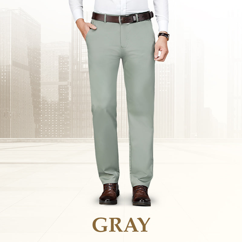 Pantalon Homme Extensible Coupe Droite