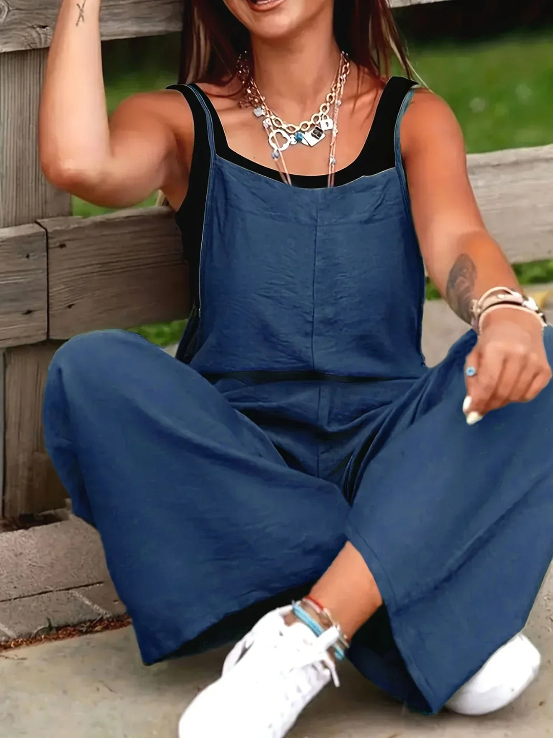 Faryn - Élégante Combinaison Décontractée