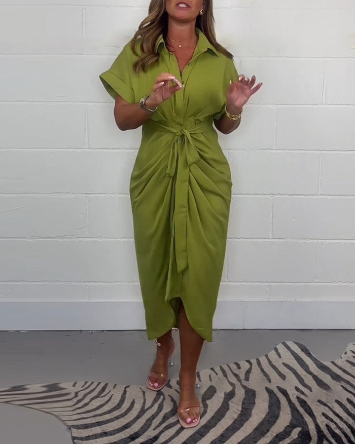 Elise™ | Élégante Robe Plissée