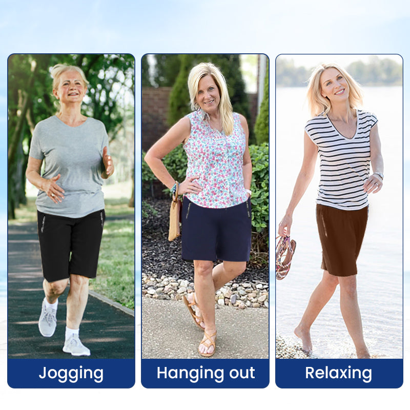 Short Extensible À Séchage Rapide En Soie Glacée Unisexe